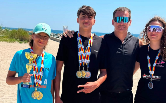 Sportivii de la CSM Ploieşti, 8 medalii de aur la Campionatul Național de Înot în Ape Deschise!
