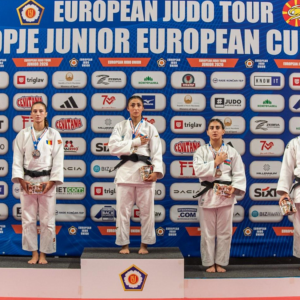 O nouă medalie pentru Vanessa Tolea: argint la Cupa Europeană de Judo pentru Juniori, de la Skopje!