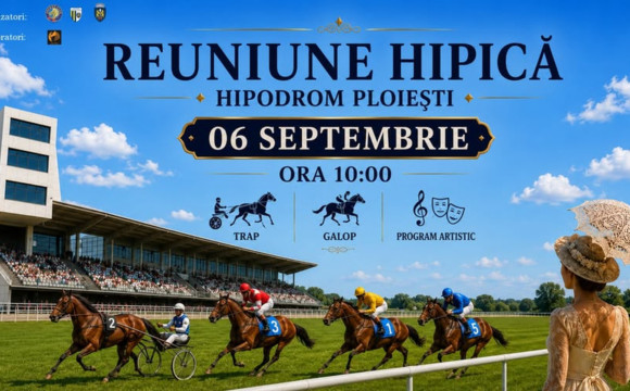 Gata cu vacanţa! Reuniune hipică oficială, duminică, pe Hipodromul Ploieşti!