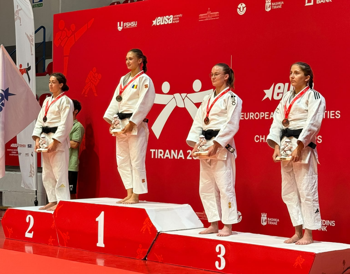 Judo: Vanessa Tolea, medalie de aur la Campionatele Europene Universitare pentru Sporturi de Luptă! Judo: Vanessa Tolea, medalie de aur la Campionatele Europene Universitare pentru Sporturi de Luptă!