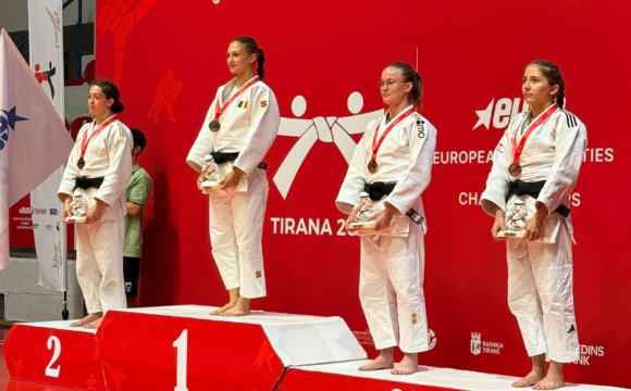 Judo: Vanessa Tolea, medalie de aur la Campionatele Europene Universitare pentru Sporturi de Luptă!