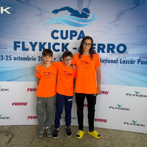 14 medalii pentru înotătorii de la CSM Ploieşti la Cupa „Flykick-Ferro”, de la Baia Mare!