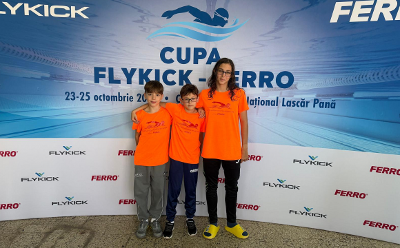 14 medalii pentru înotătorii de la CSM Ploieşti la Cupa „Flykick-Ferro”, de la Baia Mare!