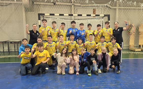 Echipa de handbal juniori 3, la a 6-a victorie consecutivă: 38-21 la CSŞ Ploieşti!