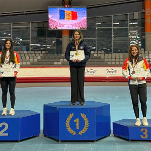 Medalie de bronz pentru patinatoarea Lorena Stănică la Campionatul Naţional de Sprint Seniori Open!