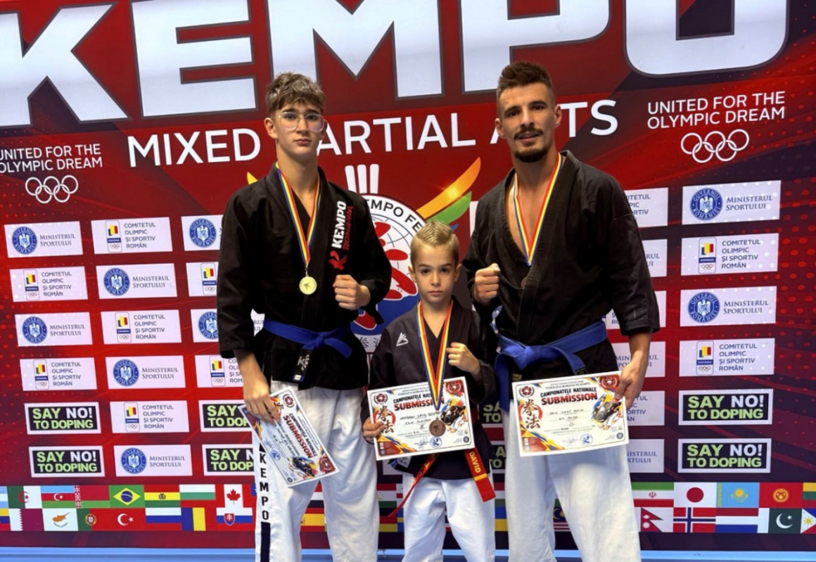 Trei medalii pentru sportivii de la CSM Ploieşti la Campionatul Naţional de Kempo Submission!